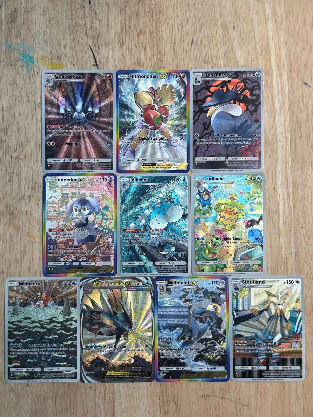 Diy Pokemon ptcg Pocket Self Control Collect Signature Trading Flash Card Anime Cartoon Christmas Diy Gift