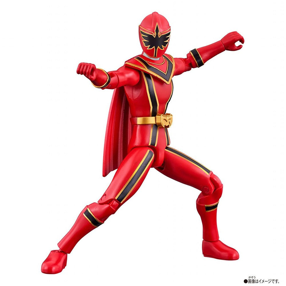 In Stock Original Bandai Action Hero Super Sentai Power Rangers Red Rangers Collection Collection Action Figures Model Toys Gift
