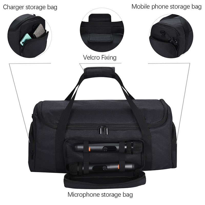 ZOPRORE Outdoor Carrying Box Portable Tote Bag Travel Case for JBL PartyBox On The Go Powerful Portable Bluetooth Party Speaker