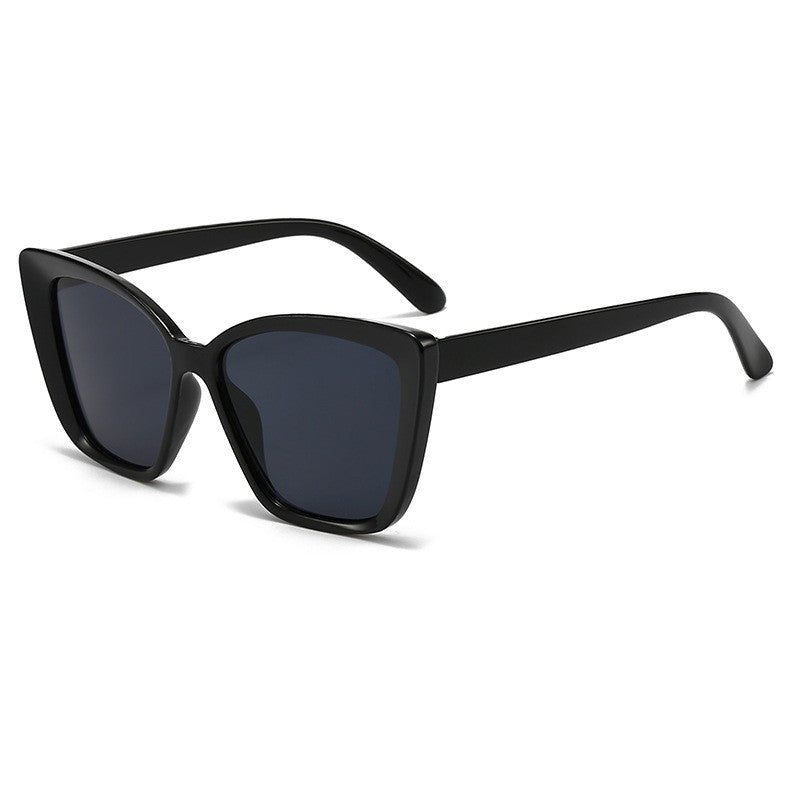 Fashion Street Trend Cat Eye Sunglasses Women Leopard Square Frame Sun Glasses UV400 Lady Brand Designer Eyewear ????? ??? ?????