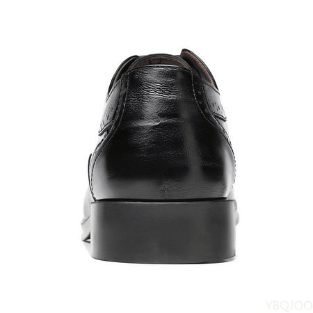 Large size fashionable men's office formal shoes low cut daily comfortable pointed multifunctional men's wedding men's shoes