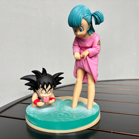 Dragon Ball Anime Figures Son Goku Piccolo Figure Bulma Figurine Pvc Statue Model Doll Collection Rooms Decora Desk Toys Gifts