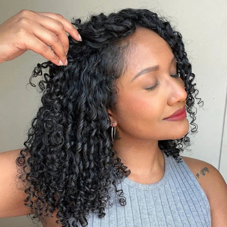 15A Pixie Curls Bundles Kinky Curly Human Hair 3/4 Bundles Deal 100% Raw Virgin Curly Hair Bundles Hair Extension Double Wefts