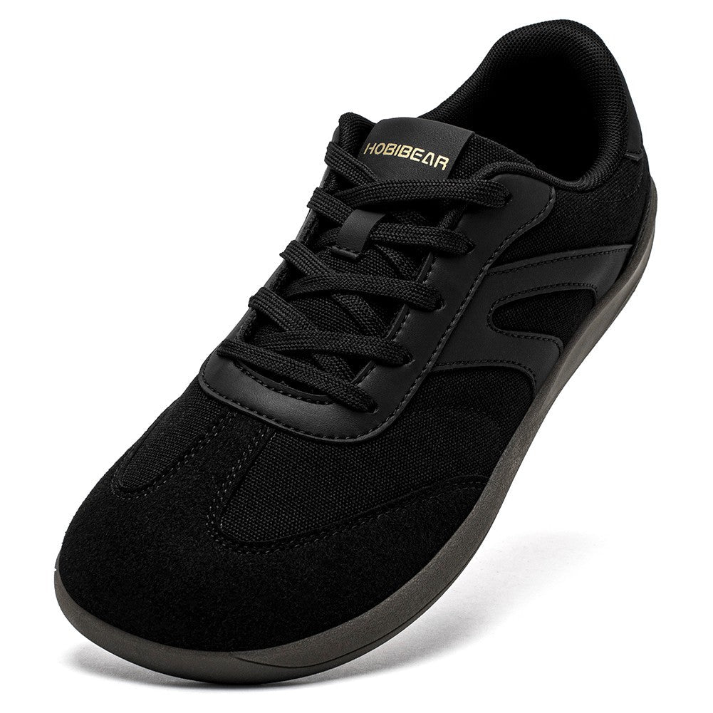 HOBIBEAR Unisex Barefoot Sneakers Women Men Wide Toe Minimalist Zero Drop Shoes Non Slip Lace Up Casual Sneaker