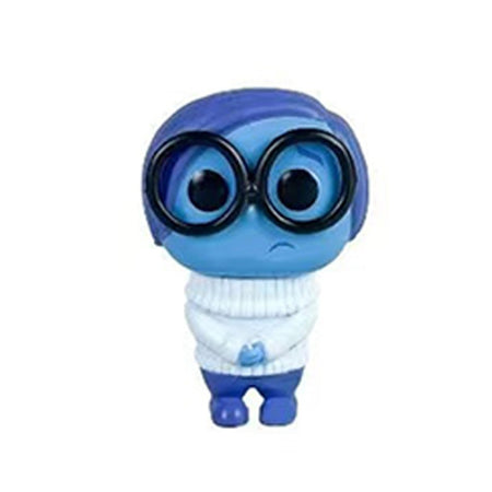 Anime inside out 2 Joy Anxiety Anger Sadness Disgust Fear POP Figure Action Toys Cartoon Movie PVC Doll Figurines