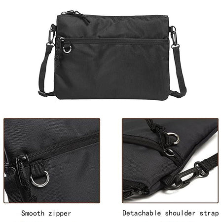 Nylon Chest Pack Cellphone Pouch Crossbody Bag Shoulder Bag Messenger Bag Sports Bag Casual Running Cycling Sling Bag Good