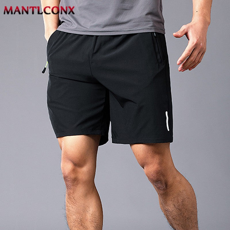 Breathable Running Jogging Men's Shorts Quick Dry Fashion Board Shorts Male Summer Elastic Casual Shorts Men Solid Color M-4XL