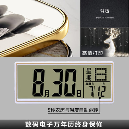 Car Clock Living Room Creative E-sports Room Silent Clock Auto Repair Beauty Shop Personality Art Decorative Painting Wall Clock
