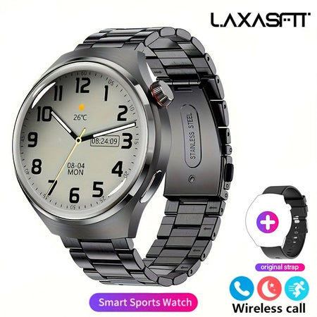 G.L Wear 2025 New Men's Smart Watch HD Display Health Tracking Bluetooth Calling Voice Assistant Sports Smartwatch