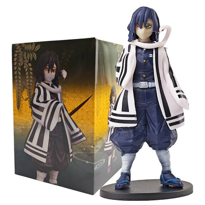 Demon Slayer Anime Action Figure - Kamado Tanjirou with Agatsuma Zenitsu And Nezuko PVC Model Toys Kimetsu No Yaiba Warriors