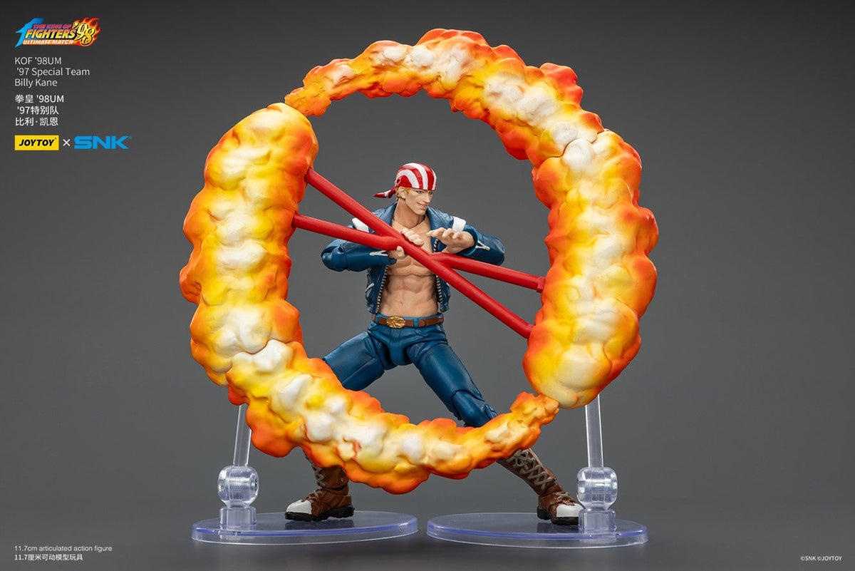 [Pre Order]JOYTOY SNK 1/18 Action Figure KOF 98UM 97 Special Team Ryuji Yamazaki Billy Kane Blue Mary figures Toys Model