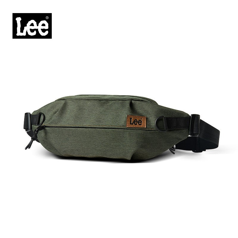 LEE Women Men Oxford Crossbody Waist Bag Waterproof Running Sport Single Shoulder Slingbag Travel iPad Pocket Daily Fanny Pack
