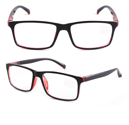 Reading Glasses for Men Women Sports Anti-blue Light Reading Eyewear Black Red Presbyopia Eyeglasses +100 to+400 glasses