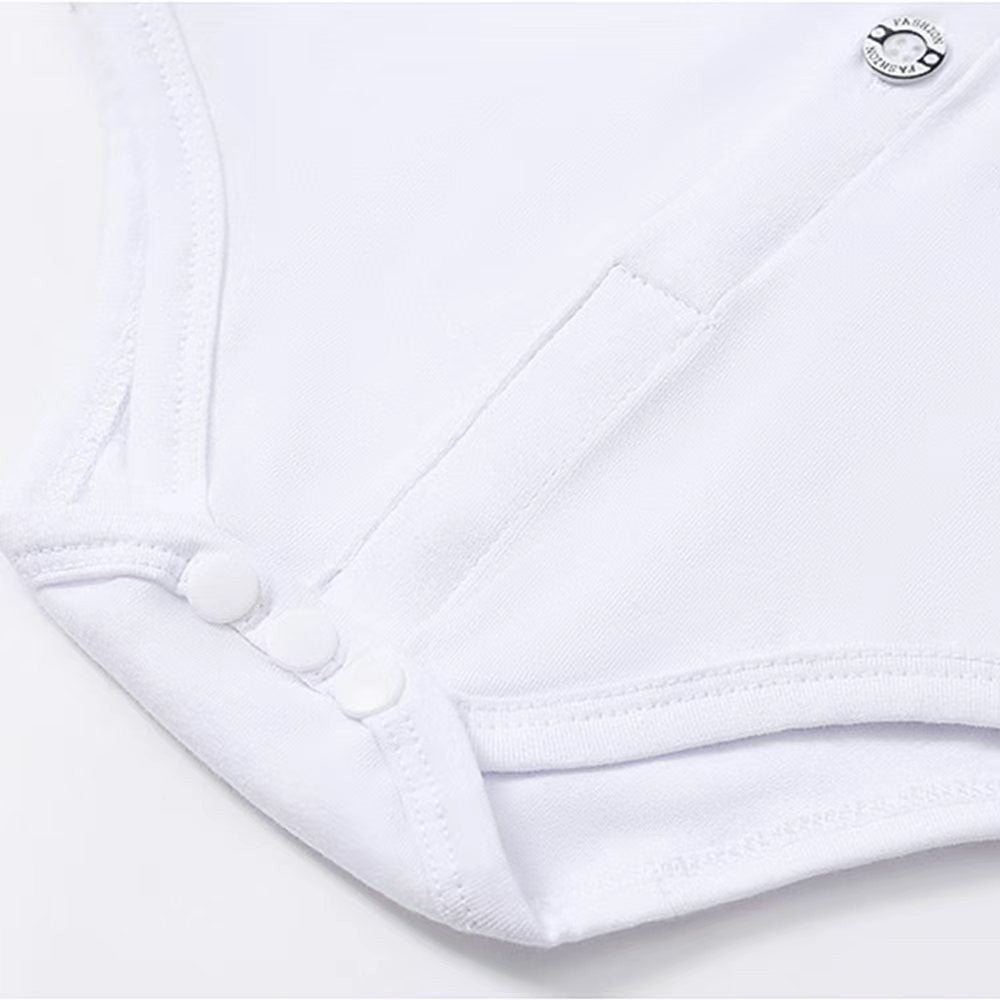 Baby Infant Baptism Suit for Boys Toddler Suspender Suit Formal Gentleman Flower Boys Wedding Clothes Set Newborn Outfit
