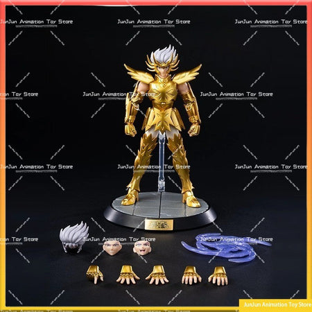 In Stock Original Saint Seiya Saint Seiya Stars Edition Capricorn Cancer Draco Toy Collection Gift Action Figure
