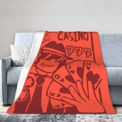 Forsaken Chance Profile Picture Blanket Quality Soft  Throw Blanket Autumn Girls Boys Outdoor Street Trend Bedspread
