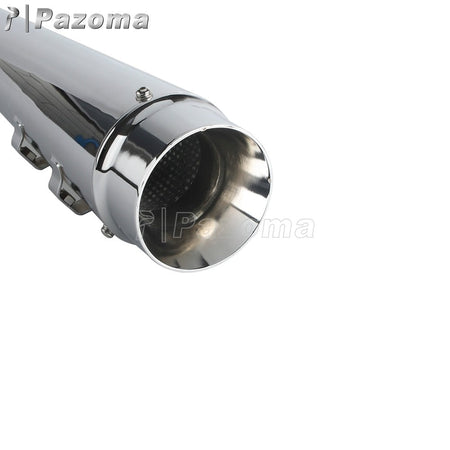 For Harley Touring Street Electra Glide Road King Special FLHRXS 2017-2023 Motorcycle Exhaust Muffler Slip-On Dual Exhaust Pipes