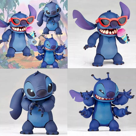 New Stitch Mountain Pass Style Action Figure - Educational Toy for Children Surprise Christmas Gift Collectible Assembly Model