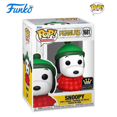 Funko Pop Snoopy Beagle Scouts Series Action Figure Anime Woodstock Astronaut Joe Cool Model Toys Limited Edition Figures Gifts