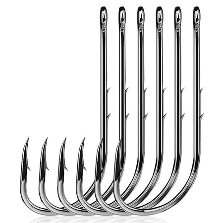 FTK Baitholder Fishing Hooks Sea Barbed Fishing Lures Shank Beak Live Bait Holder Carp Fishing Worm Hooks Accessories Tackle