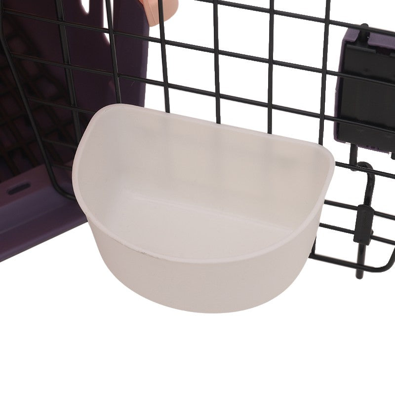 HOOPRT Pet United Airlines Air Box Can Be Shipped Box Cat Out Portable Car Dog Crate Small Dog Air Transportation Cat Cage