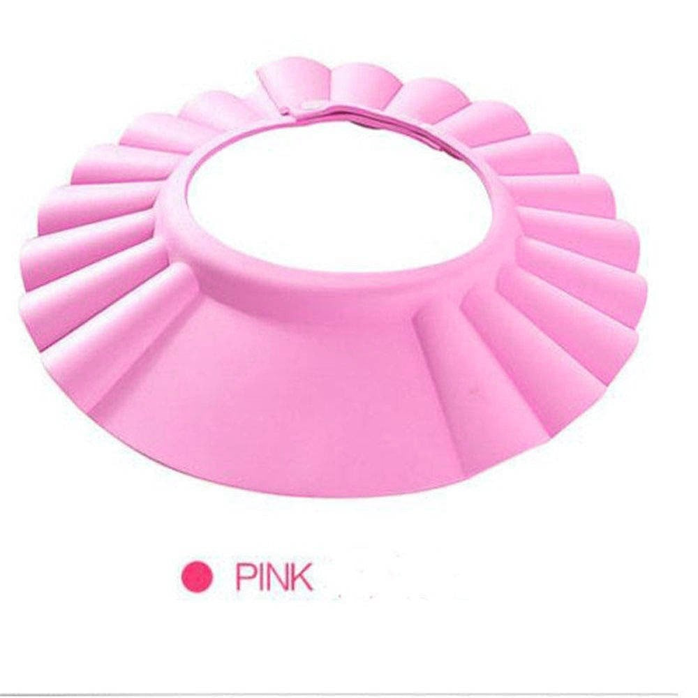 Adjustable Baby Kids Shampoo Shower Cap Wash Hair Shield Bathing Hat