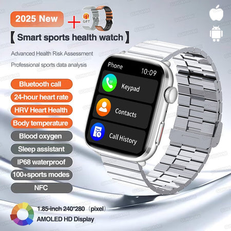 2025 New For Xiaomi Redmi Watch 5 Bluetooth Call GPS Tracking NFC Heart rate IP68 Waterproof Sport Fitness Smart bracelet Unisex
