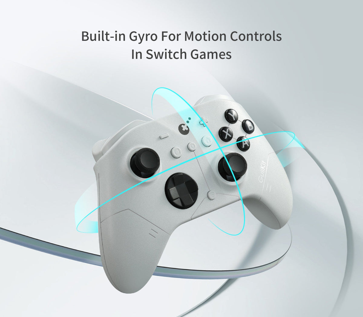 Gulikit  ES/ES PRO  Wireless Controller For Nintendo switch 2 ,Bluetooth,for Windows, Android ,iOs Game Accessories?BLACK/white