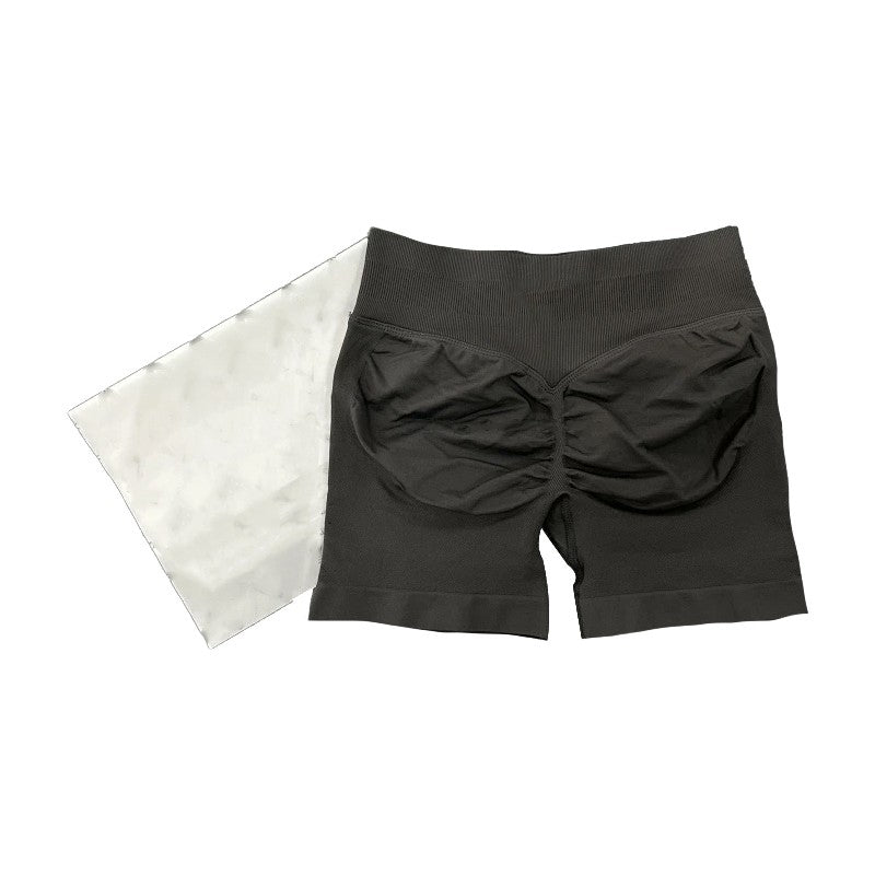 D-logo Impact Shorts Seamless Scrunch Bum Workout Gym Shorts Low Ribbed Waist Band Yoga Short Booty Hight Stretch Running shorts