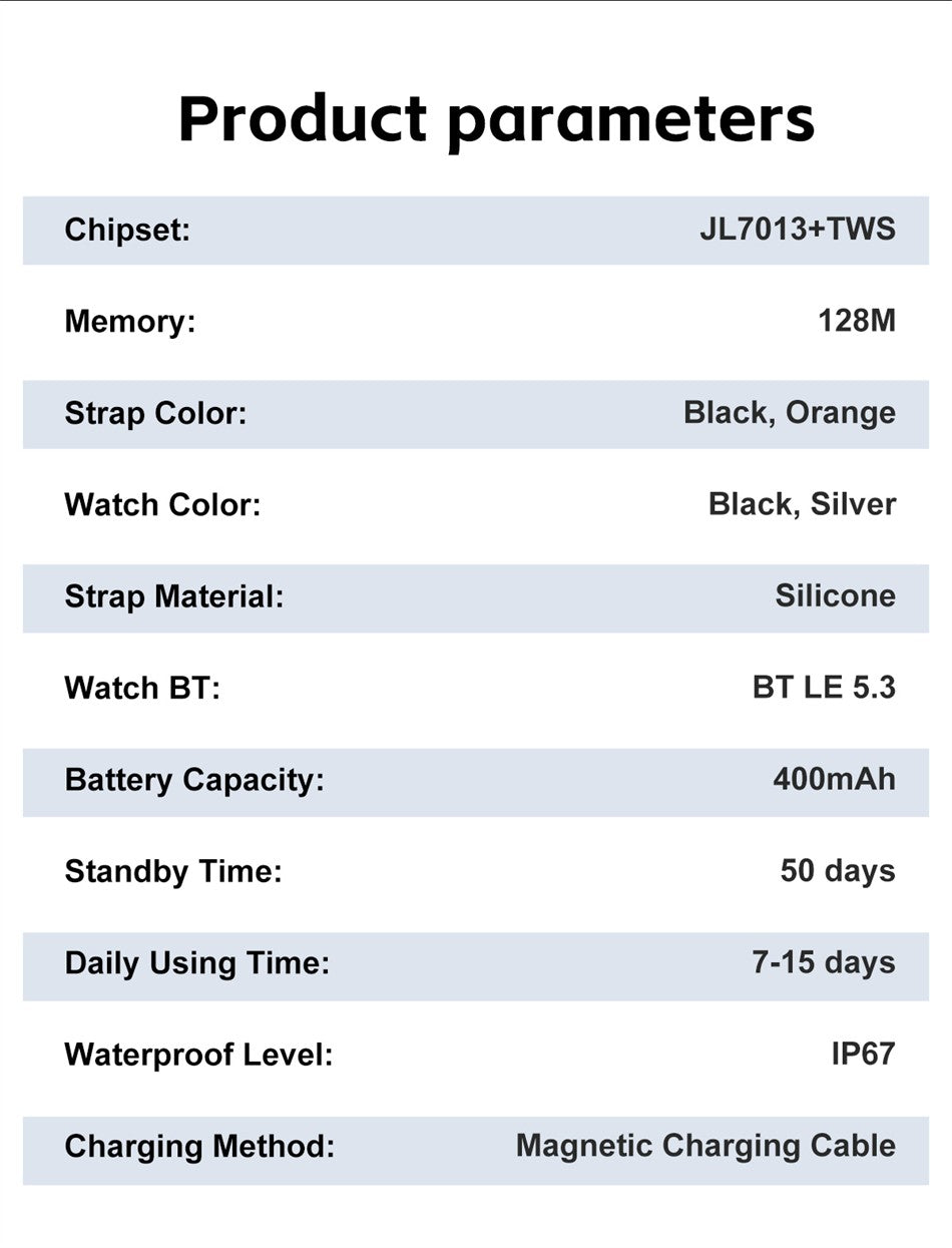 Bluetooth Call IP68 Waterproof 2025 New Upgraded 2-in-1 TWS Bluetooth Earphones Smart Watch For Men and Women Sports Smartwatch