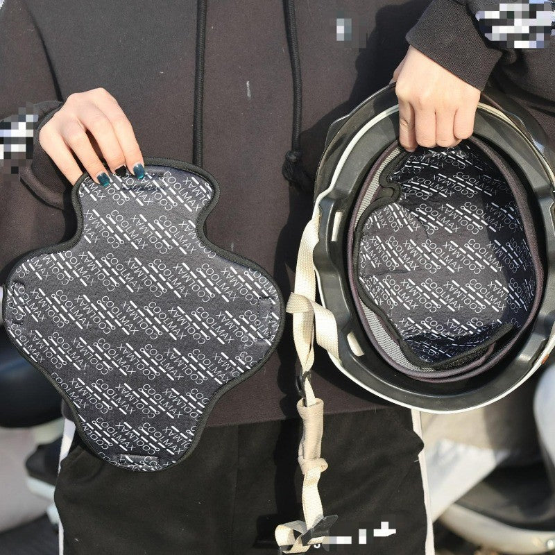 Motorcycle Helmet Insert Liner Cap Cushion Pad Breathable Quick-drying Sweat Wicking Helmet Insulation Lining Pad
