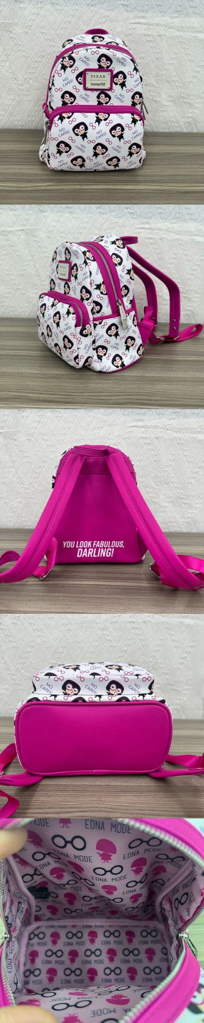 Loungefly Pixar Toy Story Backpack Mini Children'S Printed Backpack Cartoon Fashion Cute Girls Travel Bag Kids Birthday Gift