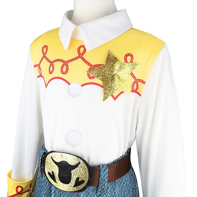 Cosplay Story Woody Costume Sets Cowboy Christmas Dress Unisex Sheriff's Halloween Carnival Dress Up Party Toy Stage Performance