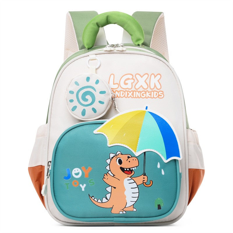 New Kids Dinosaur Backpack Kindergarten Casual Cute Fashion Boys Girls Backpack Holiday Birthday Gift Suitable for Preschool