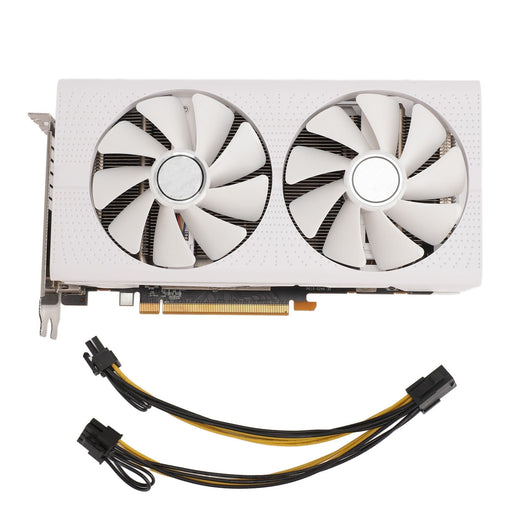 Gaming Graphics Card RX470 8GB GDDR5 256bit PCI Express 3.0 X16 GPU Graphics Card Dual Fan and Copper Pipe Cooling for Desktop