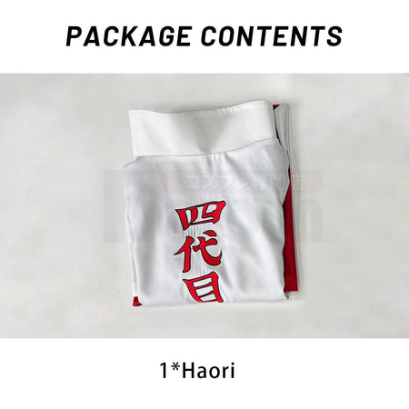 HOLOUN Anime Namikaze Minato Cosplay Costume Cloak Vest T-shirt Pants Pouch Cos Convention Gift