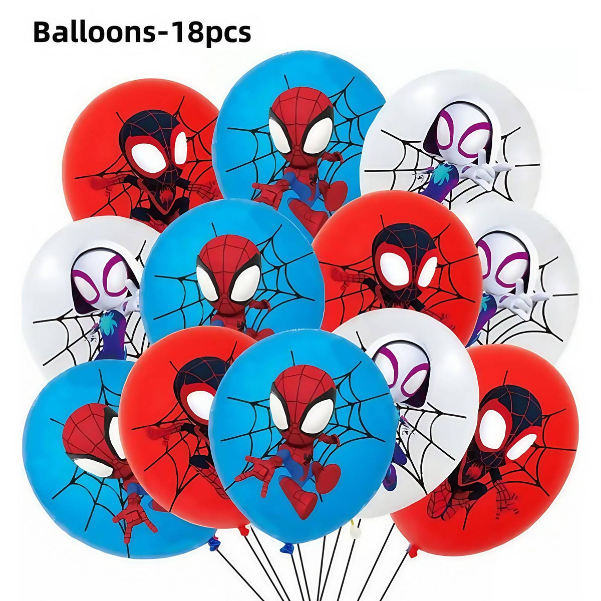Spidey Giant Balloons Red Spider Aluminum Foil Balloon Superhero Birthday Party Decoration Party Photo Props Baby Shower Globos
