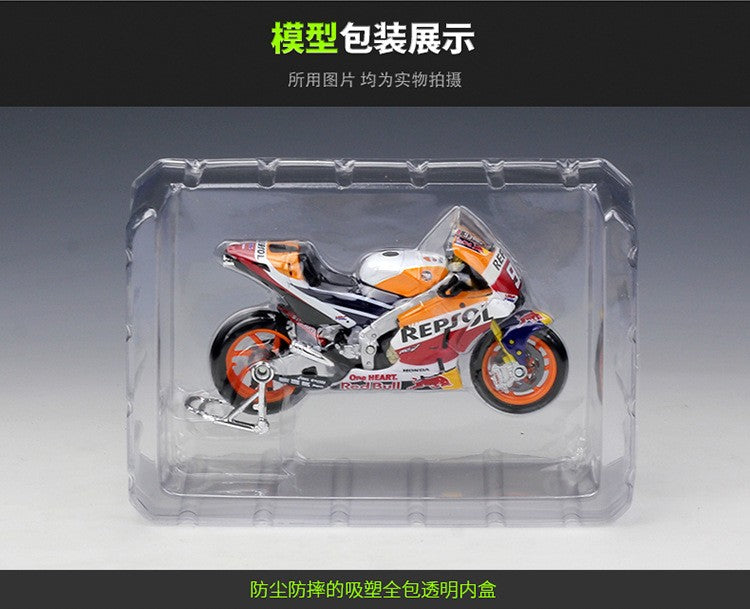 Maisto 1:18 Honda Repsol Honda Team Rc213v 2018 Simulation Alloy Gp Motorcycle Model Toy Collection Display Piece