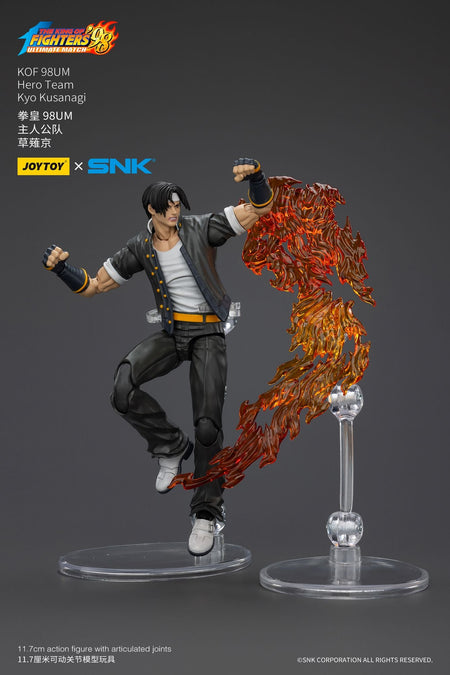 JOYTOY SNK 1/18 Action Figure KOF 98UM Hero Team Kyo Kusanagi Goro Daimon Benimaru Nikaido figures Toys Model