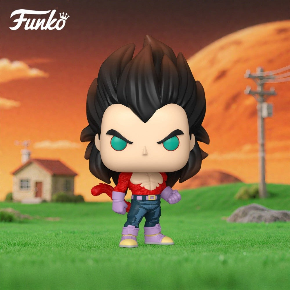 Super Saiyan 4 Series Goku Anime Figure Goku Vegeta Gogeta Android 17 Model Doll Funko Pop Limited Edition Original Toy Gifts