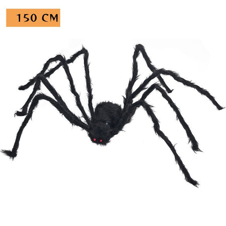 Halloween Spider Decoration Realistic Super Plush Spider Scary Indoor Home Scream Party Outdoor Garden Yard Decoration Supplies