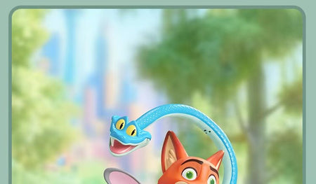 Disney Zootopia 2 New Journey Series Collectible-Nick & Judy Articulated Figures Surprise Blind Box Animated Movie Gift for Kids