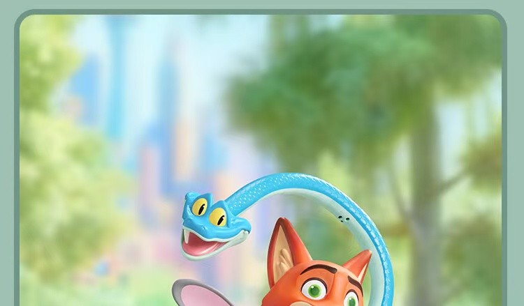 Disney Zootopia 2 New Journey Series Collectible-Nick & Judy Articulated Figures Surprise Blind Box Animated Movie Gift for Kids