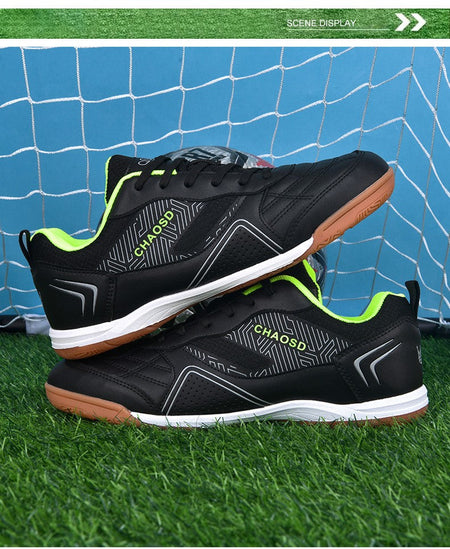 Men Professional Soccer Cleats Anti-Slippery Futsal Training Cleats Wear Resistant Ultralight  Outdoor Indoor Unisex Sneakers
