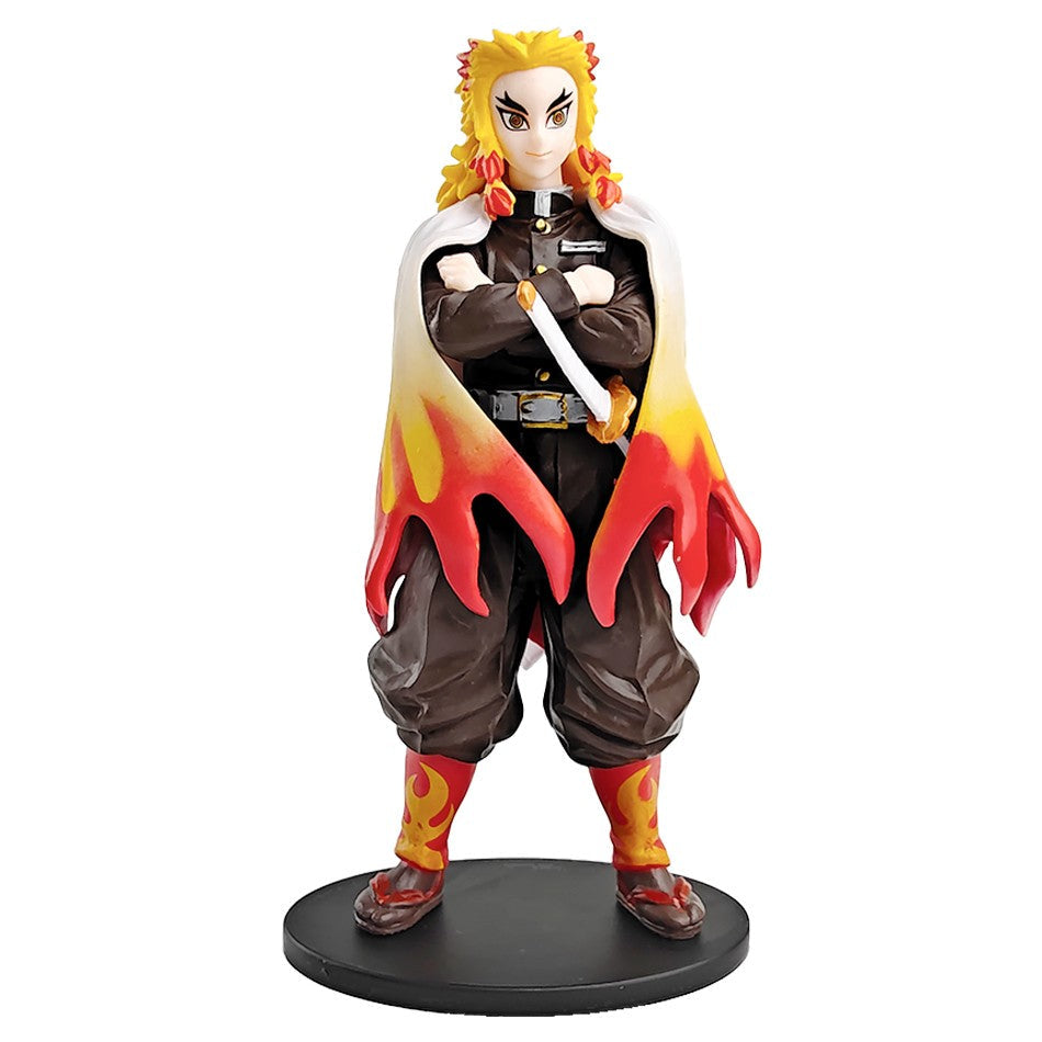 Demon Slayer Anime Action Figure - Kamado Tanjirou with Agatsuma Zenitsu And Nezuko PVC Model Toys Kimetsu No Yaiba Warriors