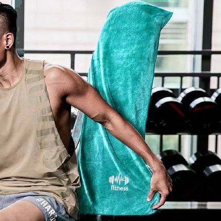 Gym Towel Microfiber Sports Towel for Men and Women, Super Soft and Quick-Drying Towel, for Tennis, Yoga, Cycling, Swimming
