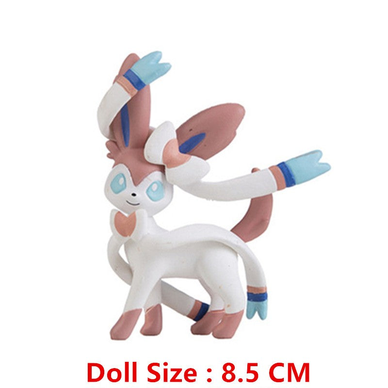 Pokemon Anime Figure Pikachu Charizard Mewtwo Flying Dragon Pocket Monster Collection Figure Action Toys Model Kids Birthday Gif