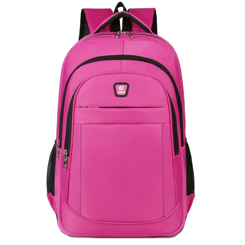 Men's and women's backpacks, large capacity, adjustable shoulder straps, multiple compartments, suitable for school, travel, and