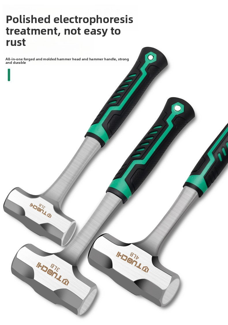 Damaly, Sledgehammer, Octagonal Hammer, Integrated Wall Demolition and Wall Smashing Heavy Masonry Hammer, Hammer
