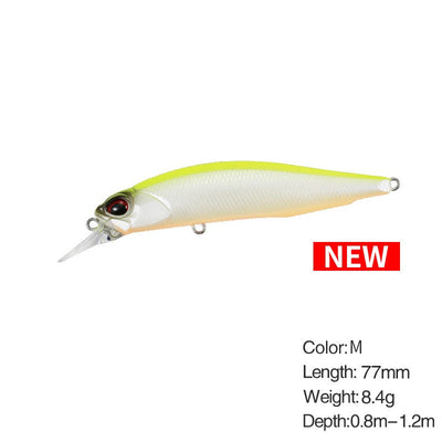 77mm 63mm Minnow Fishing Lure Wobbler Rozante 77SP Long Cast Hover Swaying Lure Jerkbait Artificial Bait Culter Alburnus Bait